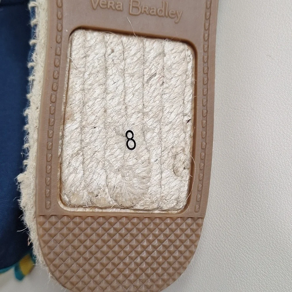 Vera Bradley Espadrilles Slip On Shoes Pineapple